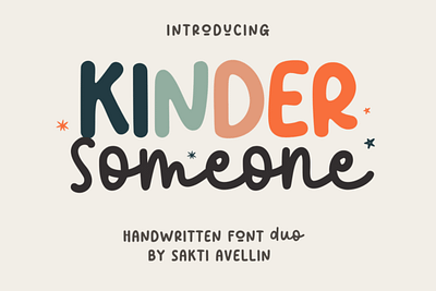 Kinder Someone birthday fonts