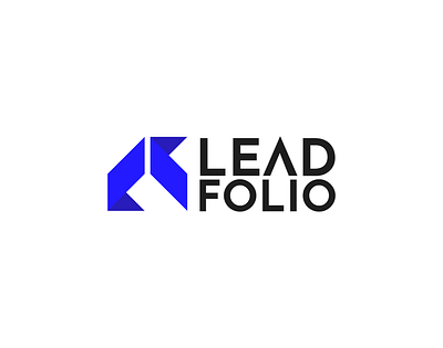 LEADFOLIO Logo Design branding creativelogos design designportfolio graphic design illustration logo ui ux vector