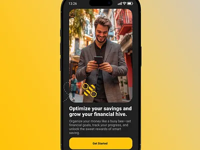 MoneyHive app branding graphic design logo ui