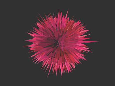 Star 3d c4d low poly polygon rendering
