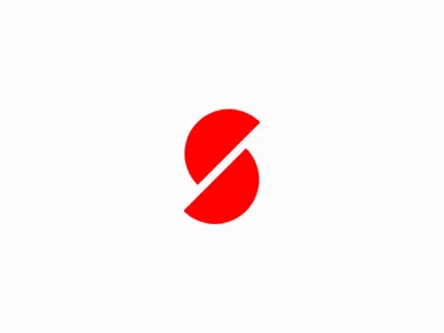 S Design brand circle letter logo logo design pavel surovy s symbol