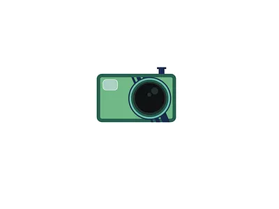 shh shake it, shake it like a Polaroid picture camera icon