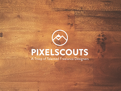 Pixelscouts Logo Concept branding camping freelance identity logo mountains outdoors rustic