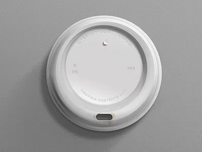 Fuel for the Day coffee cup lid photoshop warmup
