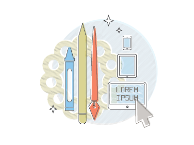 Design Blurb Illustration design illustration