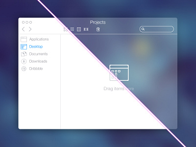 iOS7 Finder blur blurred finder flat icons ios line mac
