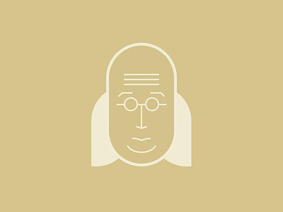 Mr. Franklin benjamin franklin brown geometric illustration