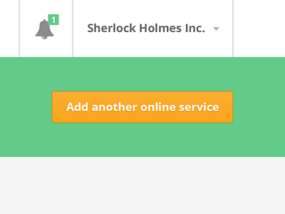 Add another online service button cms open sans
