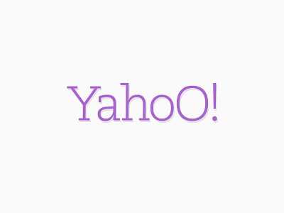 Yahoo! logo [Redesign] design logo redesign yahoo