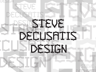 New Typeface bw in progress new personal type typeface typography