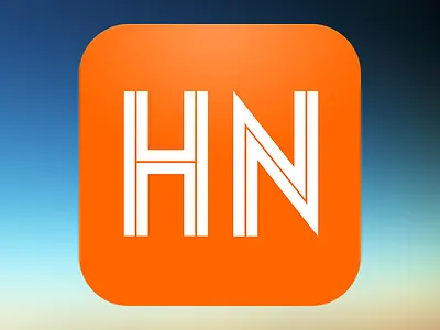 Hacker News App Icon hacker news icon logo yc