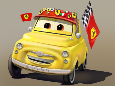 Luiqi cars illustration