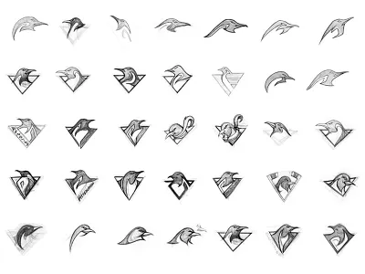 Pittsburgh Penguins Sketches crest evolution hockey jersey logo nhl penguins pittsburgh sketch sketches sports