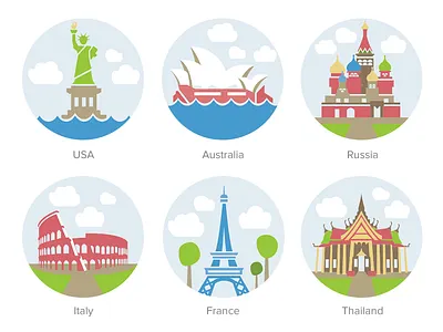 Location Avatars avatars countries icons location