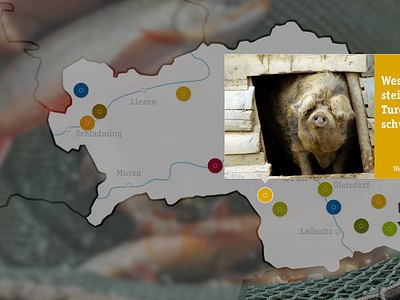 Map of austrian food austria blur food ipad map marker pig popover