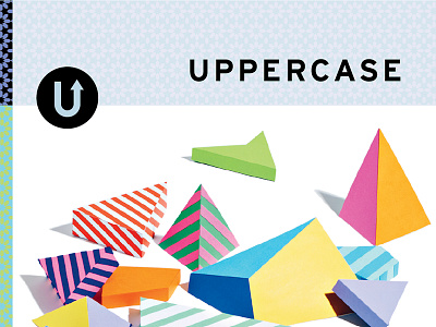 UPPERCASE 19 Cover editorial design magazine