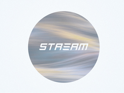 Stream blue d dh fast quick stream type typedesign typography