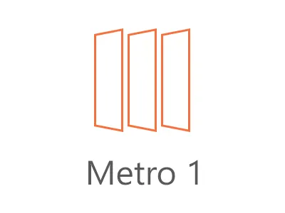 Metro 1 brand branding logo metro metro 1 microsoft phones tablets windows windows 8