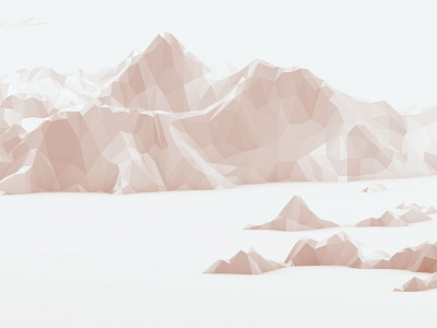 Mountain 3d c4d landscape low poly lowpoly model mountain render terrain