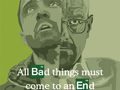 Breaking Bad Poster aaron paul amc breaking bad breaking bad poster bryan cranston heisenberg jesse pinkman nick spanos science science bitch walt white walter white