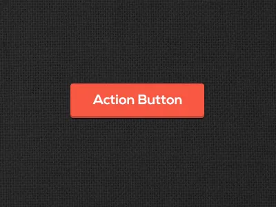 Flat Button action button flat orange ui