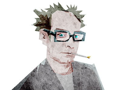 godard french new wave godard illustration jean luc godard nouvelle vague portrait