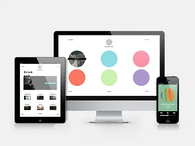Beyond Sound Responsive branding web design