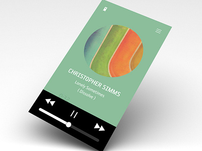 Beyond Sound Music Player app design