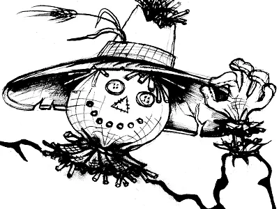Scarecrow illustration