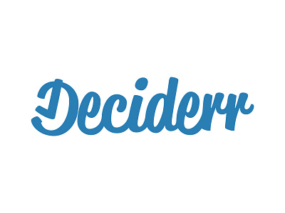 Deciderr logo deciderr logo