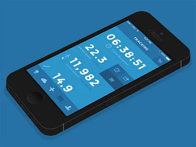 Client First Look app blueprints design mockup first look flat iphone mockup