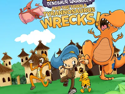 Lilly Cover book childrens dinosaur