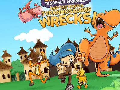 Lilly Cover book childrens dinosaur