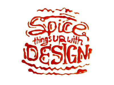 Spice Things Up chili design graphic spice type typography