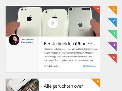 Blog with labels blog iphone labels trendwerk ui