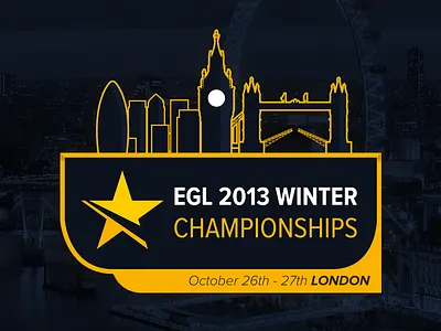 EGL London Logo esports gaming logo london
