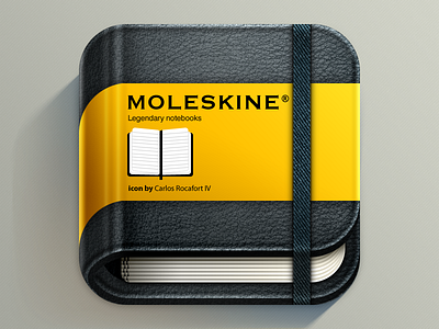 Moleskine icon moleskine