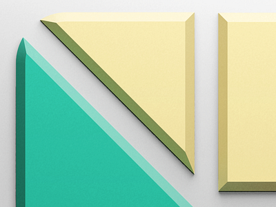 tangram! icon closeup 3d eppz flat icon ios iphone puzzle render shadow tangram vray