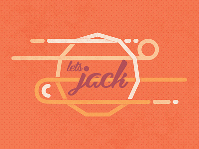 Let's Jack experiment grain jack lets orange vector