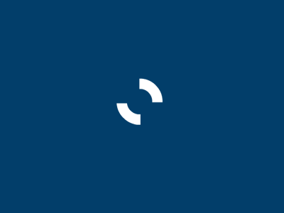 Gif animated lab icon animation blue circles clean icon lab