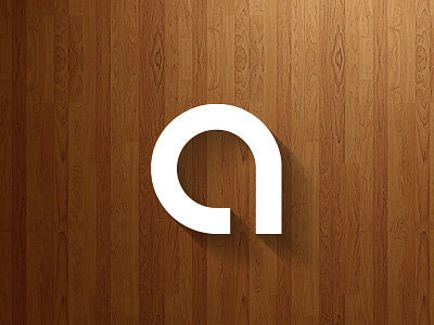 Logo long shadow version flat ui logo long shadow wood grain