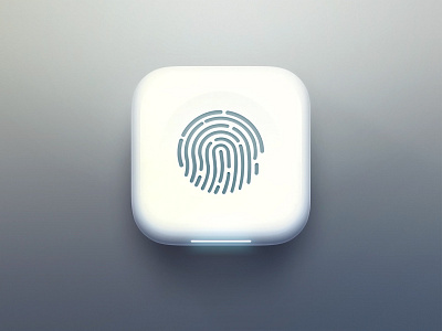 Fingerprint Icon app fingerprint icon ios7