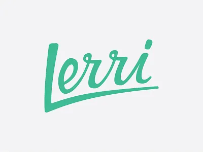 Lerri 2013 cool design lerri letter lettering logo marker studio typography