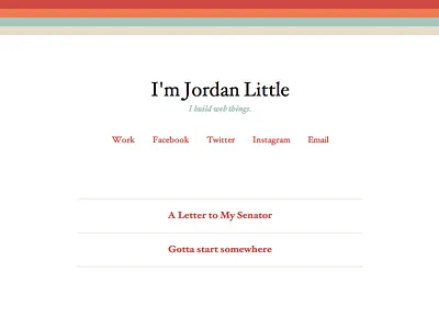 Personal Site Update hoefler text