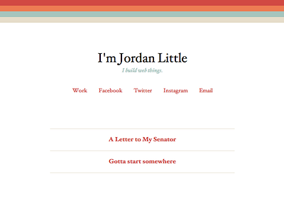 Personal Site Update hoefler text