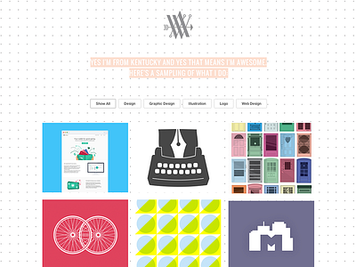 New Website portfolio web designer website