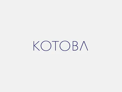 Kotoba Identity branding identity logo