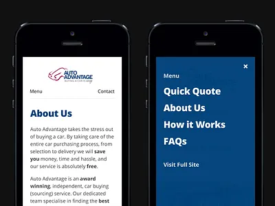 Menu Modal menu mobile modal navigation overlay