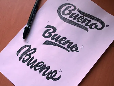 Bueno Pathfinder calligraphy calligraphy and lettering artist calligraphy artist calligraphy logo et lettering evgeny tkhorzhevsky font hand lettering logo lettering artist lettering logo logo type