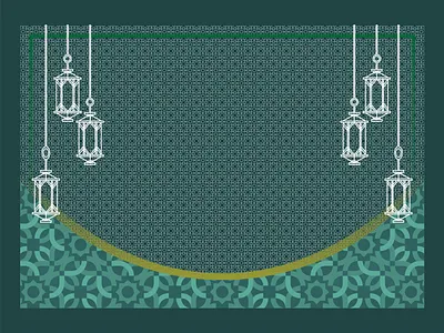 Islamic Backdrop wallpaper modern template backdrop design digital graphic design illustration islamic modern modest vector wallpaper